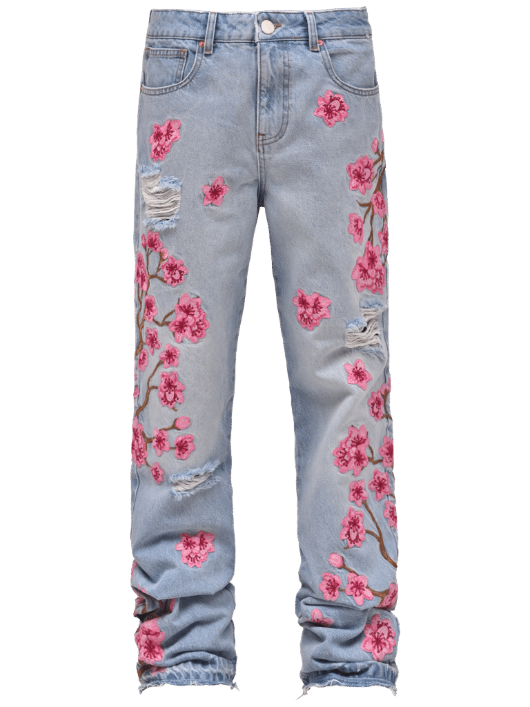 Light Stone Sakura Flare Denim